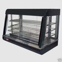 Heated Food Display Warmer Cabinet Case 26&quot; 3 shelf - £613.53 GBP