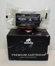 IKong 934XL Black Ink Cartridge Brand New, Sealed. Exp 2-12-21 HP Printer - $7.70