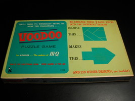 VooDoo Puzzle Game Kohner Tryne Game Divison 140 Puzzles in All In Origi... - £15.70 GBP