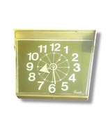 Vintage Grants ELECTRIC WALL CLOCK MCM Working 6X7-1/2 - $570.20 MXN