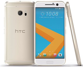 HTC 10 4gb 32gb quad-core 12mp fingerprint id 5.2" android 4g smartphone gold - $199.99