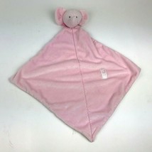Carters Precious Firsts Pastel Pink Elephant Security Blanket Lovey Velour Baby - £12.02 GBP