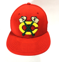 Vtg. Chicago Blackhawks Nhl Alternate Logo American Needle Hockey Snapback Hat - £52.65 GBP