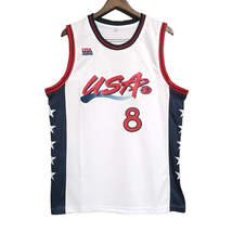 Scottie Pippen #8 USA Olympic Classic Throwback Vintage Jersey - £42.36 GBP