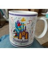Vintage Disney Disneyland THE ORIGINAL Coffee Mug Cup Mickey Magic Castl... - $10.86 CAD