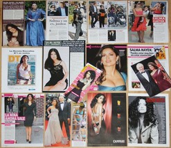 SALMA HAYEK clippings 1990s/10s photos sexy mexican latina actress magazine - $18.49