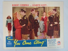 You Came Along 1945 Paramount 11x14 Lobby Card Lizabeth Scott Robert Cum... - $39.59