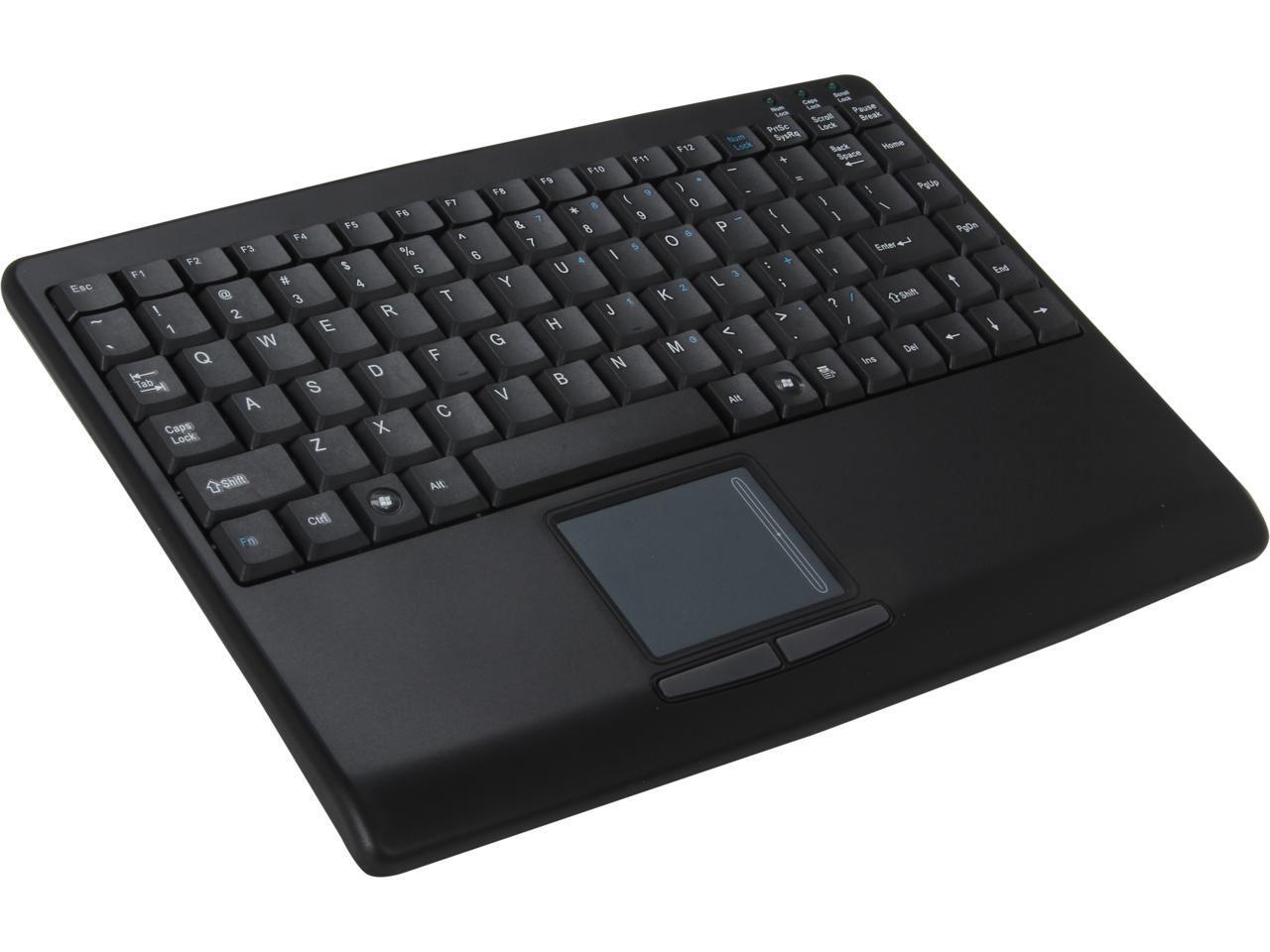 Primary image for ADESSO AKB-410UB Black 88 Normal Keys USB See Details Mini Slim Touch Keyboard w