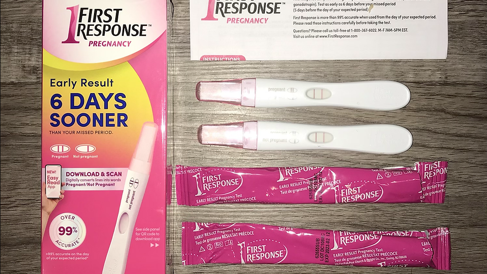 2 First Response Positive Pregnancy Test Magic Love Spell Joke Prank Man... - $77.77