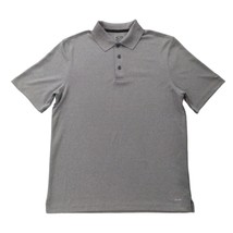 Champion Duo-Dry Men&#39;s Polo Shirt Size M Short Sleeve Gray - £11.82 GBP