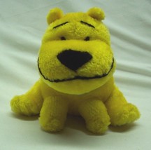 Clifford The Big Red Dog Cute Yellow T-BONE Dog 6&quot; Plush Stuffed Animal Toy 2001 - £14.64 GBP