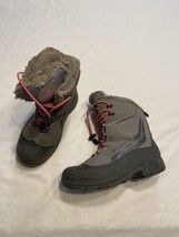Columbia BY5956-008 Bugaboot II Gray 200 Gram Faux Fur Winter snow Boots... - $27.09
