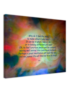 Histrionic Personality Disorder by John - 18 x 24&quot; Stretched Canvas Word... - £66.68 GBP