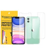 iPhone 11 Front and Back Screen guard tempered glass Full Coverage Excep... - £11.38 GBP