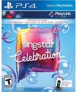 Singstar Celebration Sony Playstation 4 2017 PS4 PlayLink COMPLETE CIB C... - $197.48 MXN