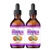 Mounja Burn Drops for Overall Wellness &amp; Energy Supplement 60 ML (2 Pack) - $27.67