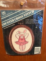 Banar Designs Counted Cross Stitch Kit Bunny Ballerina  *NEW* i2 - $222.30 MXN