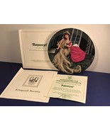 Rapunzel Bradford Exchange collectors plate Grim Fairy Tales Bavaria vtg... - $29.65