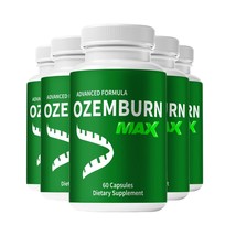 5-Pack OzemBurn Max Weight Loss Pills, OzemBurn Advanced Formula - 300 C... - $58.89