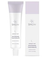 SNOW Whitening Toothpaste 3oz Midnight Mist Lavender Mint -No Fluoride, ... - £10.99 GBP