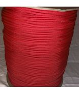 NEW Red 550 Cord Paracord Nylon Paraline Core in / 7 Strand in All Sizes  - $5.54+