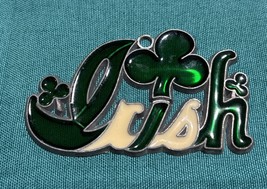 IRISH Stained Glass Look Irish Suncatcher  2.5&quot; x 4&quot;   Ornament St Patri... - $6.79