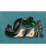 IRISH Stained Glass Look Irish Suncatcher  2.5&quot; x 4&quot;   Ornament St Patri... - $126.67 MXN