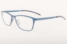 Orgreen LEMON 801 Matte Tuxedo Blue Titanium Eyeglasses 53mm - $217.55