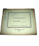 1893 Chicago Worlds Fair REMINISCENCES Photo Series Book #10 - £18.10 GBP