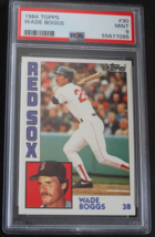 1984 Topps #30 Wade Boggs Boston Red Sox Baseball Card PSA 9 Mint - £23.57 GBP