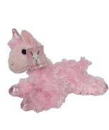 Aurora World Pink Lllamacorn Metallic Plush Stuffed Animal 2018 8.5&quot; - $15.25