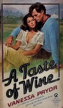 A Taste of Wine by Vanessa Pryor / 1982 Gallen Romantic Suspense Paperback - £2.72 GBP