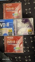 Memorex Double Layer DVD+R DL 8.5gb 240mins 2.4x speed Sealed Bundle - £7.47 GBP