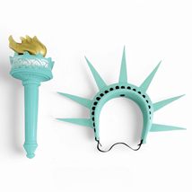 interoknack Statue of Liberty Headband and Torch Set  Adult Cosplay Pro... - $129.00