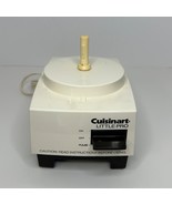 Cuisinart Little Pro Plus Food Processor Motor Base Tested Working - $25.68 CAD