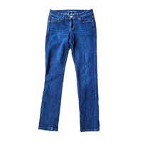 Aeropostale Jeans 6 Short Bayla Skinny Leg Low Rise Medium Wash - £14.61 GBP