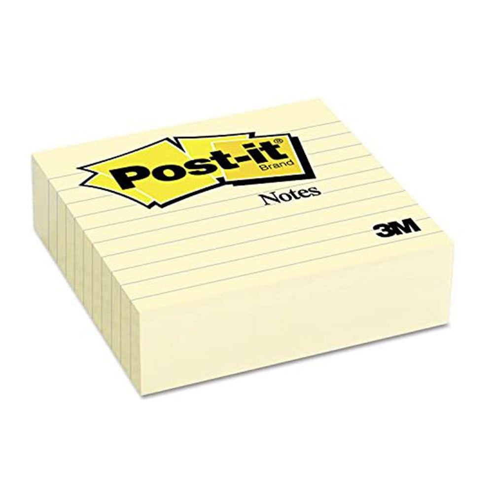 Post-it Notes Lined 4x4&quot; (Yellow) - $23.10