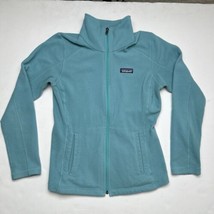 Patagonia Micro D Jacket Womens SmallFull Zip Fleece Teal Fall 2016 - $31.30