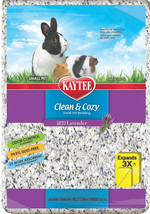 Kaytee Clean and Cozy Small Pet Bedding Lavender Scented 49.2 liter Kaytee Clean - £33.38 GBP