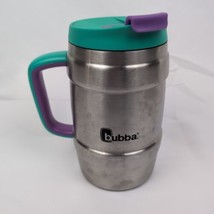 Bubba Insulated Mug with Lid - 34 oz - Stainless/Teal/Purple - £9.88 GBP