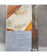 Dimensions Butterflies and Fern Dresser Scarf CrossStitch Embroidery Pat... - $181.73 MXN