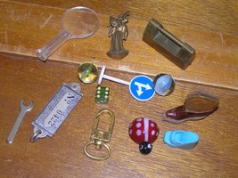 Vintage to Now Lot of Miscellaneous Variety Small Figures of Mixed Materials – - £7.49 GBP