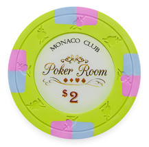 Monaco Club 13.5 Gram, $2, Roll of 25 - £16.01 GBP