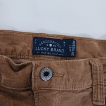 Lucky Brand Women’s Brown Stretch Sofia Skinny Corduroy Pants Size 4/27 (27×30) image 3