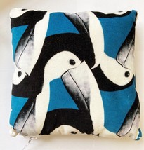 ANATOLOGY Decorative Pillow Toucan Animal Print Modern Multicolor Width 12&#39;&#39; - £38.04 GBP