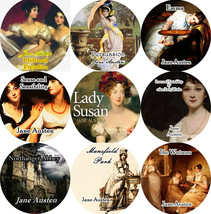Jane Austen Lot of 9 Mp3 (READ) CD Audiobooks / Pride and Prejudice / Emma - $19.39