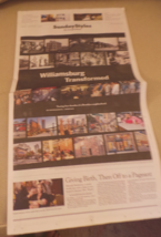 New York Times Williamsburg Transformed Brooklyn Special Section Februar... - $21.19 CAD