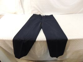 Eddie Bauer Wrinkle Resistant Relaxed Fit Dress Pants Men's 34 Blue Plea... - $15.65