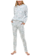 Roudelain Womens Drop Shoulder Hoodie and Slim Leg Pant Lounge Set X-Large - $21.04 CAD