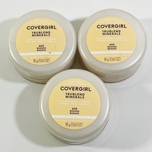 (3) Covergirl Trublend Minerals Loose Mineral Powder 600 Banana - Face Makeup - £11.56 GBP